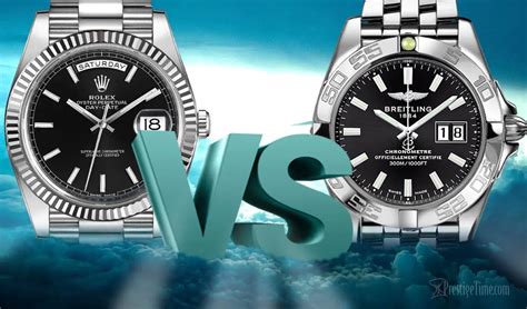 breitling b01 vs rolex 4130|Hands.